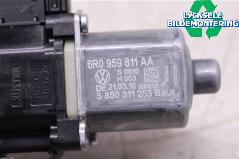 Volkswagen VW POLO 10-17 Fönsterhissmotor