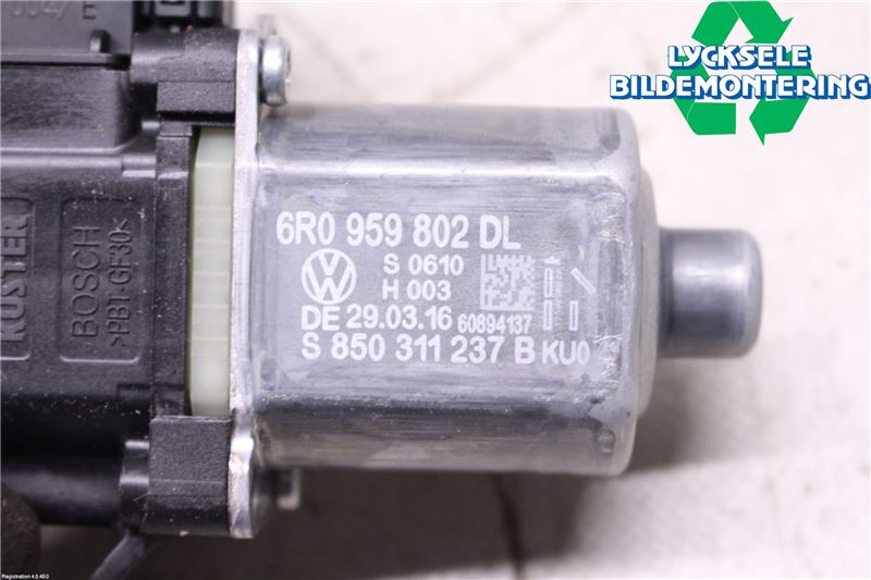 Volkswagen VW POLO 10-17 Fönsterhissmotor