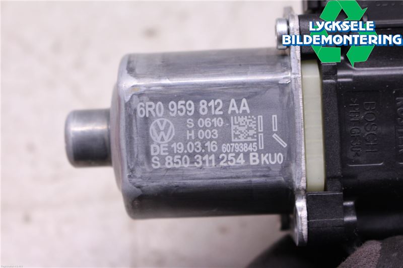 Volkswagen VW POLO 10-17 Fönsterhissmotor