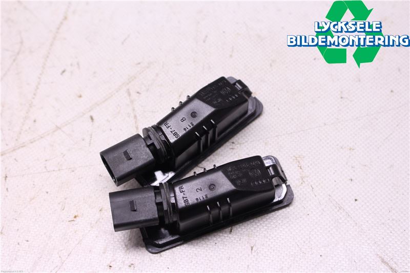 Volkswagen VW POLO 10-17 Skylt Belysning