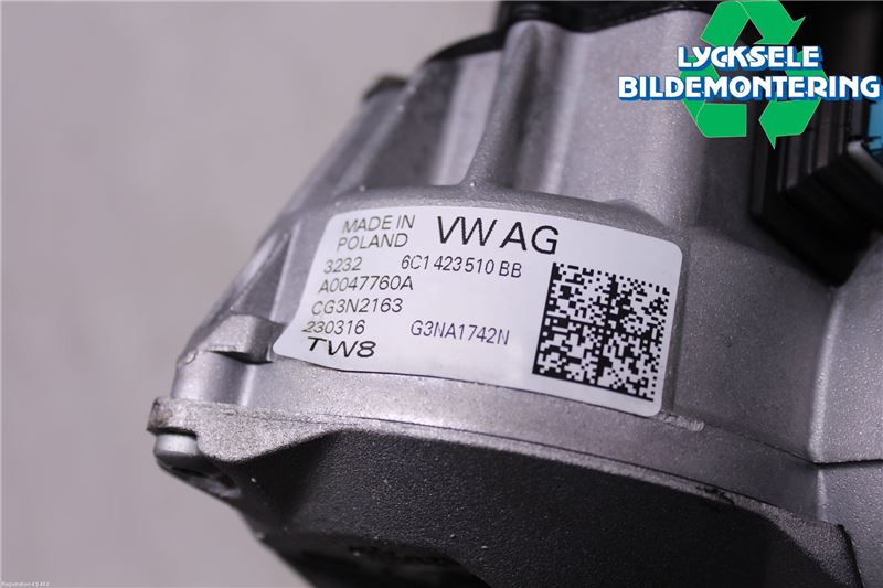 Volkswagen VW POLO 10-17 Rattaxelagg Justerbart