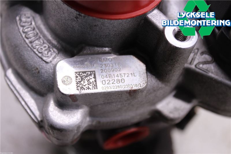 Volkswagen VW POLO 10-17 Turboaggregat