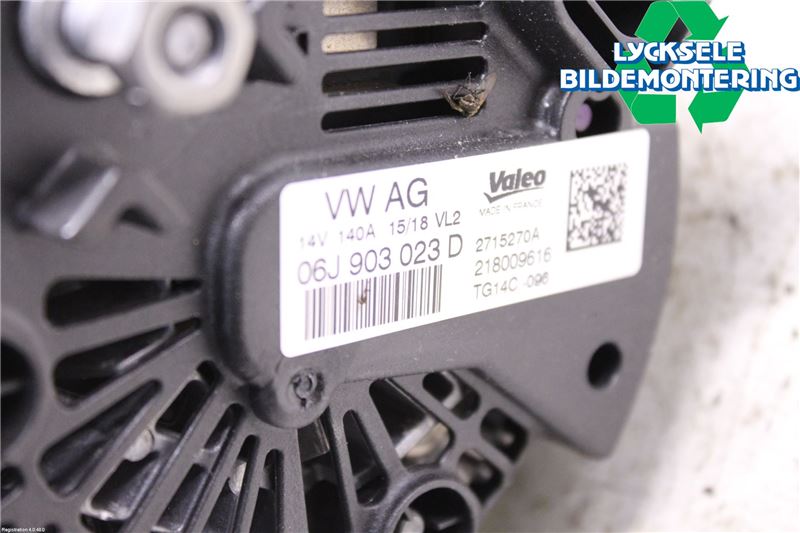 Volkswagen VW GOLF / E-GOLF VII 13-20 Generator