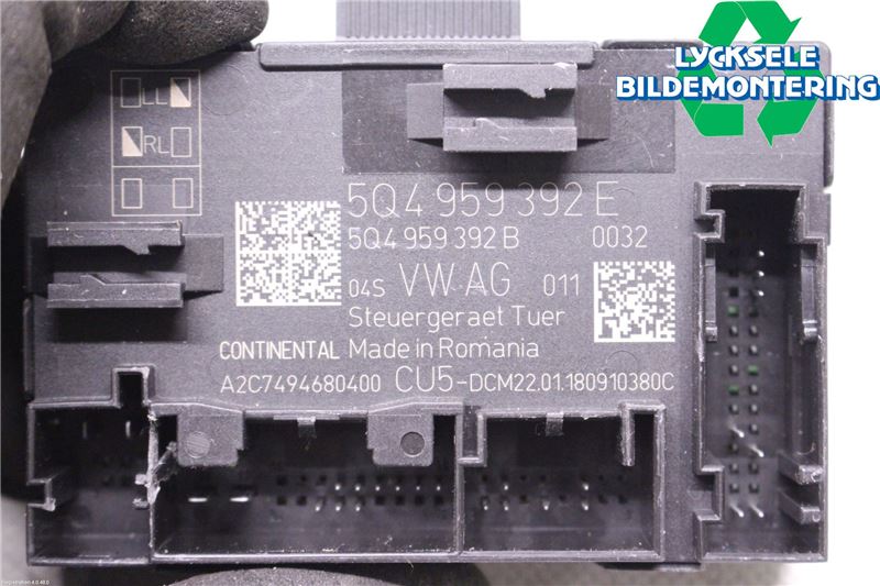 Seat LEON 13-20 Styrenhet Dörr