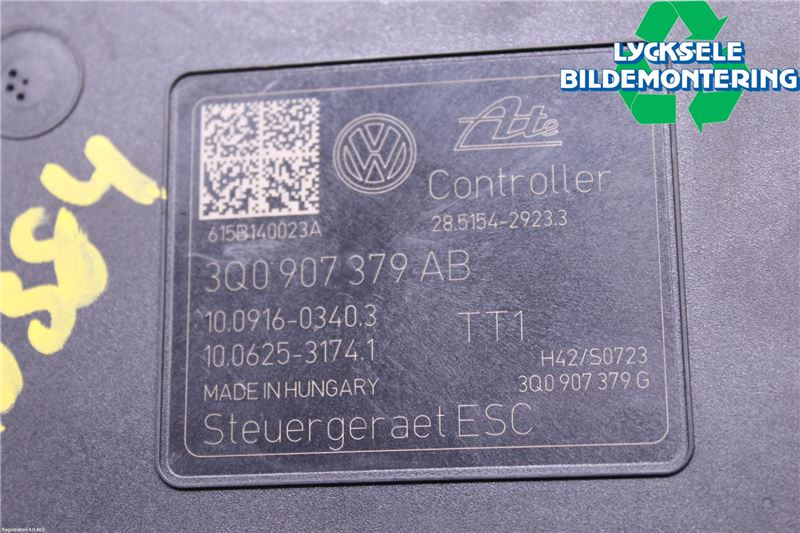Volkswagen VW PASSAT 15-19 Abs Hydraulaggregat