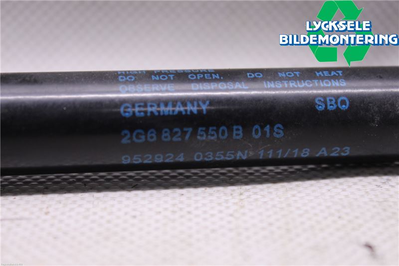 Volkswagen VW POLO VI 18->> Gasfjäder Baklucka