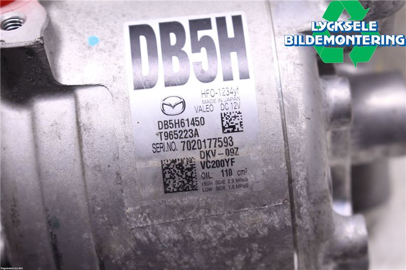 Mazda CX-3 Ac Kompressor