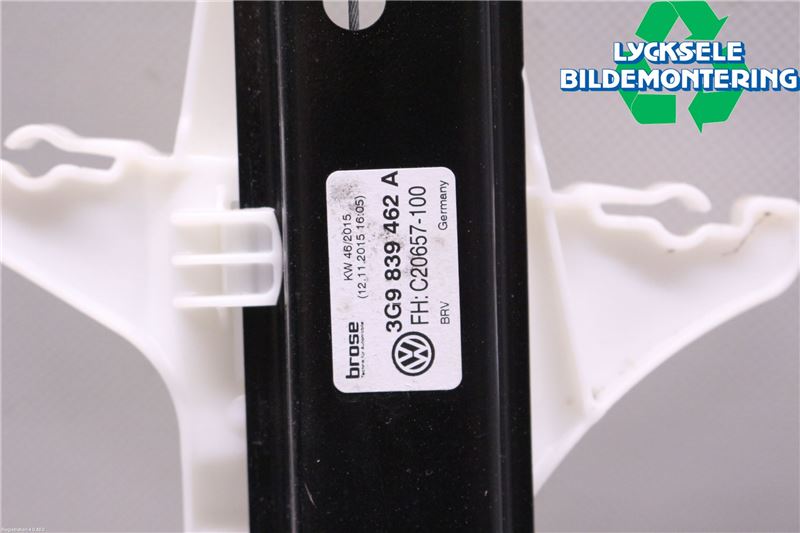 Volkswagen VW PASSAT 15-19 Fönsterhissmekanism