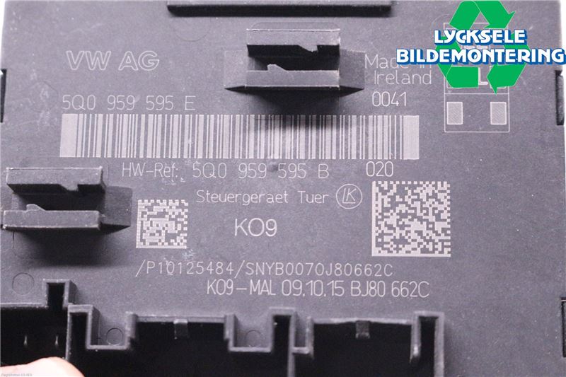 Volkswagen VW PASSAT 15-19 Styrenhet Dörr