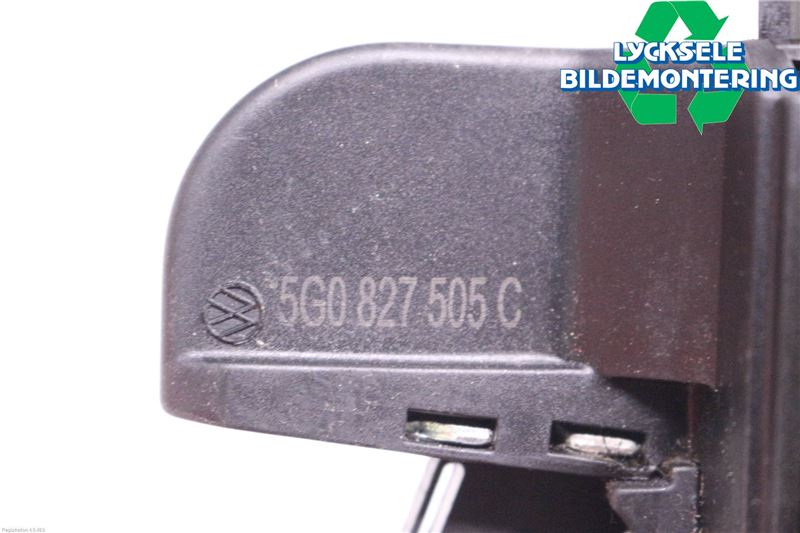 Volkswagen VW GOLF / E-GOLF VII 13-20 Låskista Baklucka