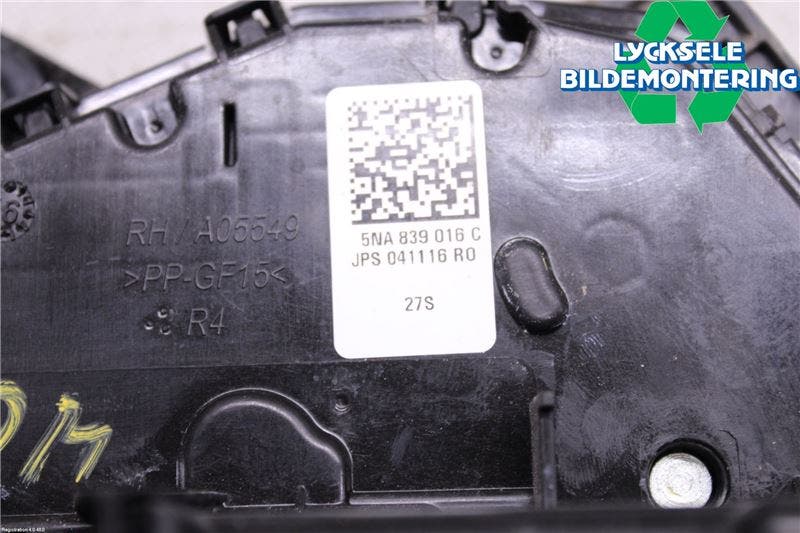 Volkswagen VW TIGUAN 16-24 Låskista-Dörrlås