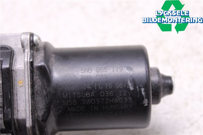 Volkswagen VW TIGUAN 16-24 Torkarmotor Vindruta
