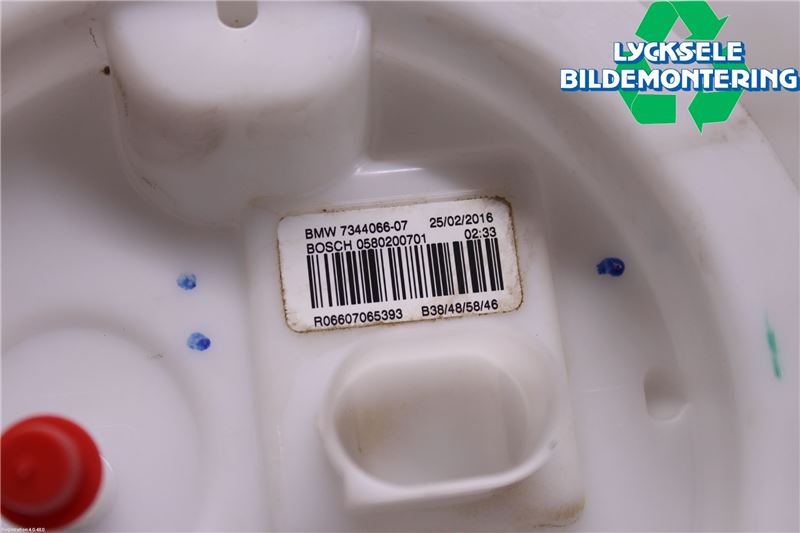 BMW 3 F30/F31/F80 12-19 Bränslepump El