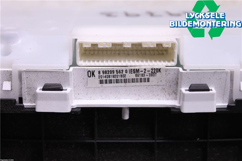 Isuzu D-MAX Instrument Komb