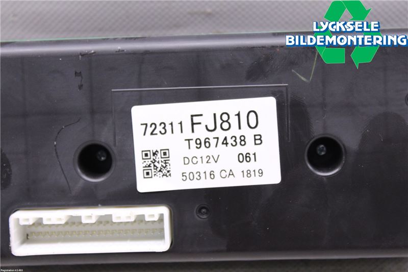 Subaru XV 12-17 Ac Styrenhet Ac Manöveren