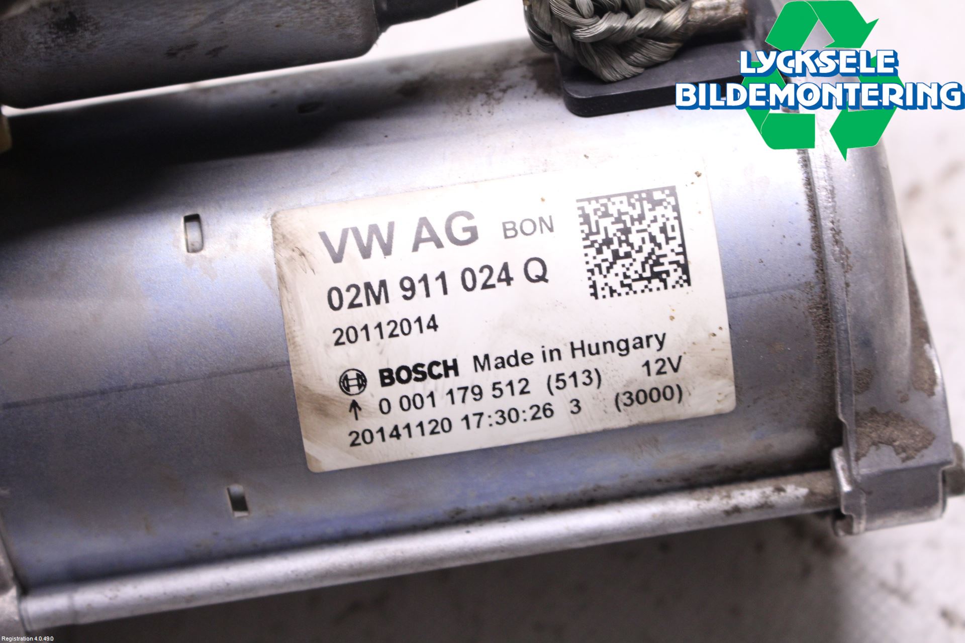 Skoda FABIA 15-21 Startmotor