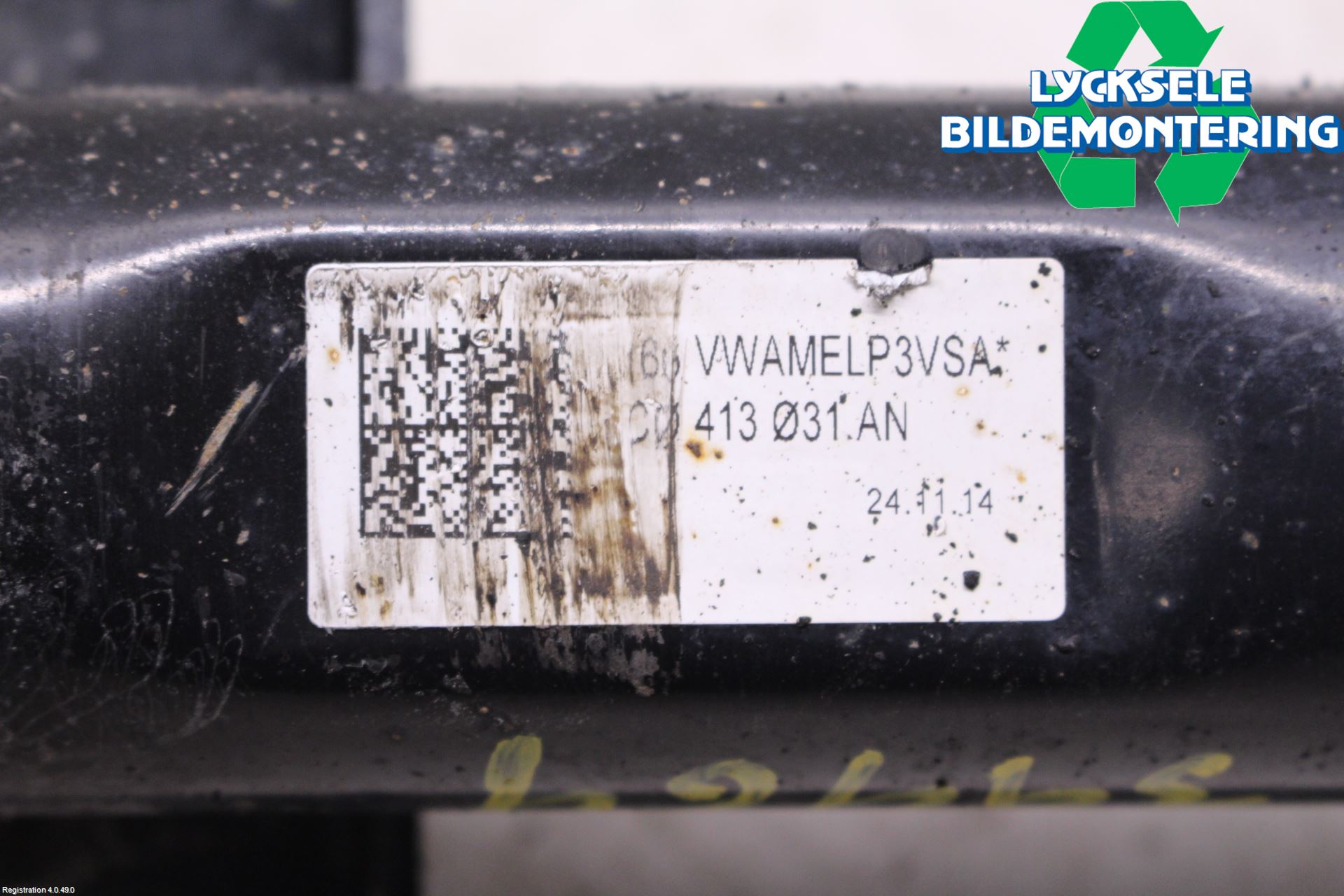 Skoda FABIA 15-21 Fjäderben Fram Vänster