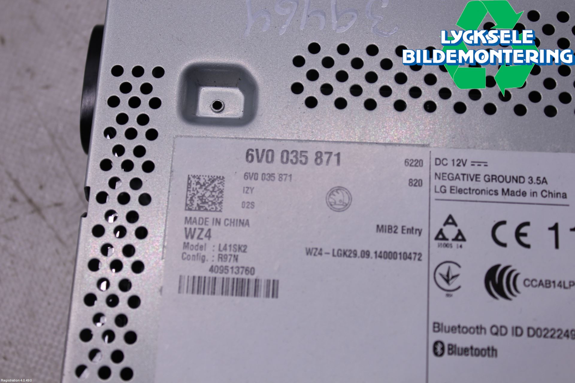 Skoda FABIA 15-21 Cd Radio - Multimediapanel