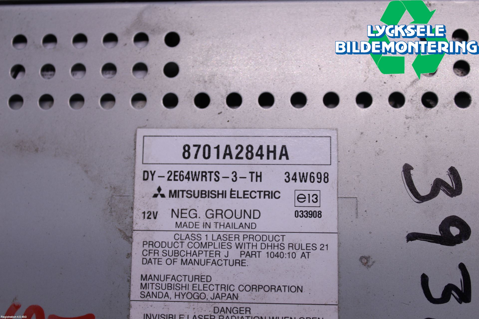 Mitsubishi L200 06-15 Cd Radio - Multimediapanel