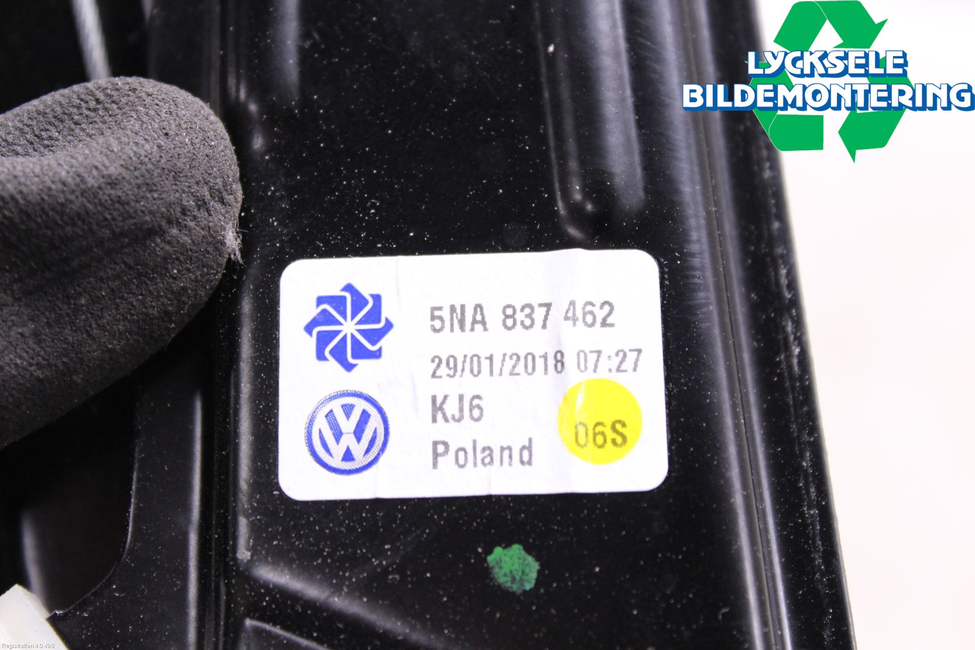 Volkswagen VW TIGUAN 16-24 Fönsterhissmekanism