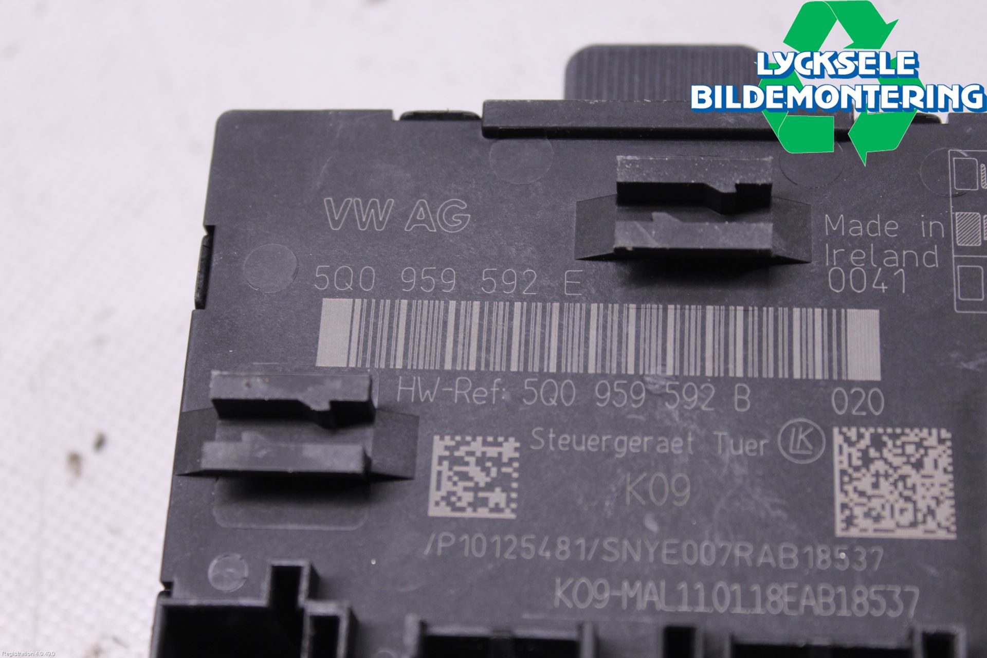 Volkswagen VW TIGUAN 16-24 Styrenhet Dörr