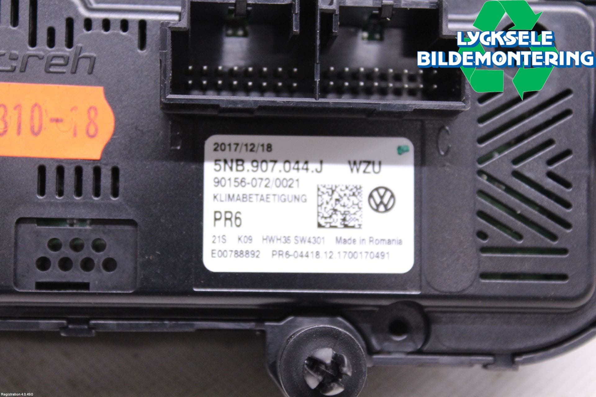 Volkswagen VW TIGUAN 16-24 Ac Styrenhet Ac Manöveren