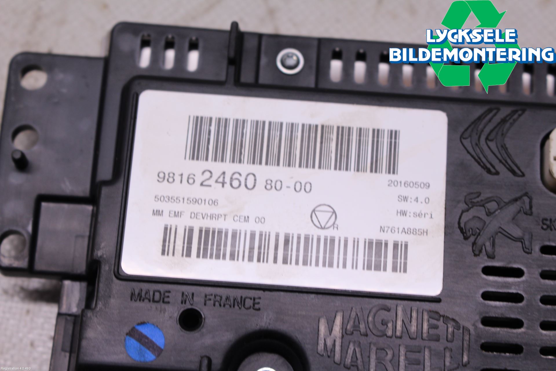 Citroen C5 08-17 Färddator