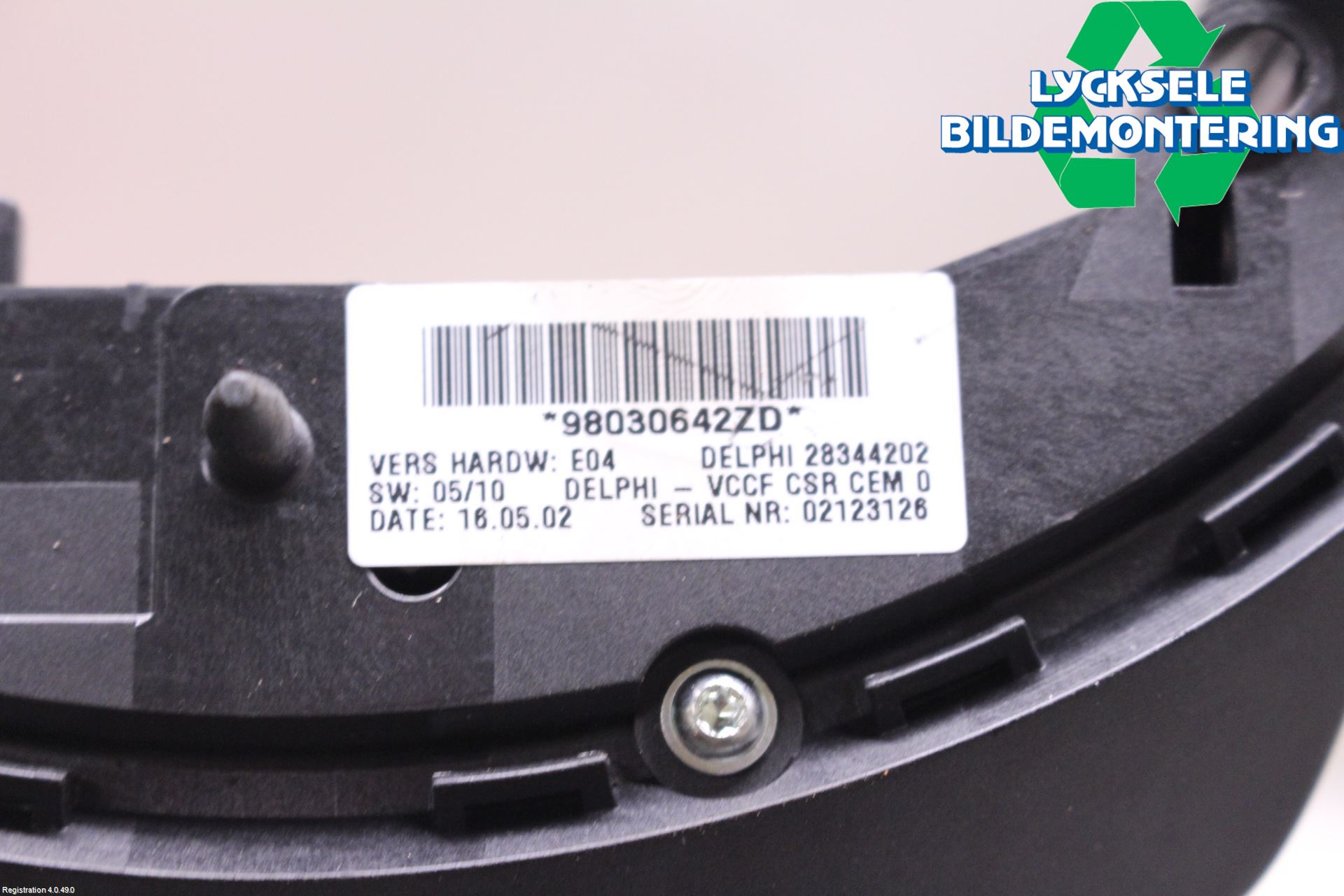 Citroen C5 08-17 Spak-Rattreglage Radio