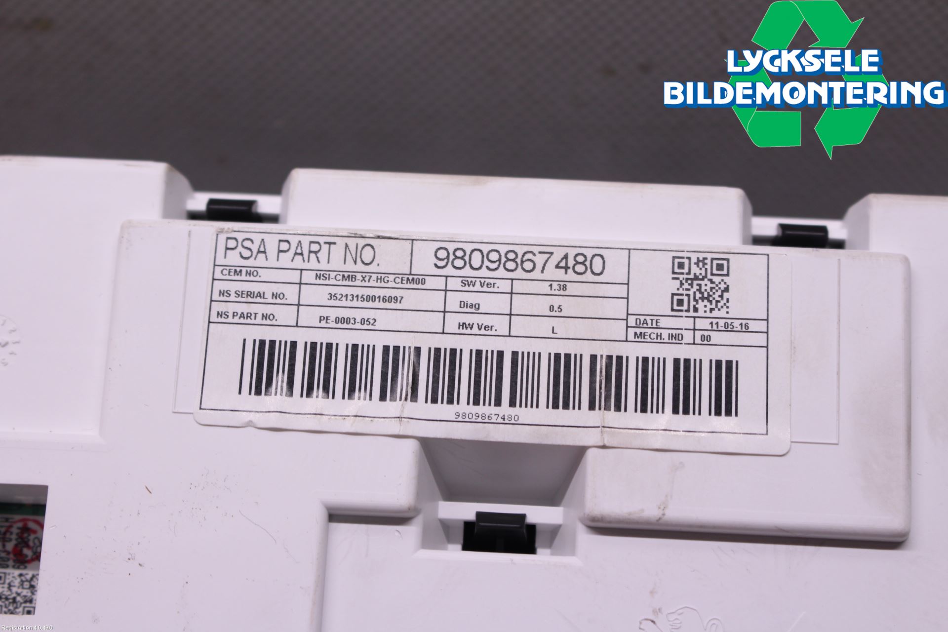 Citroen C5 08-17 Instrument Komb