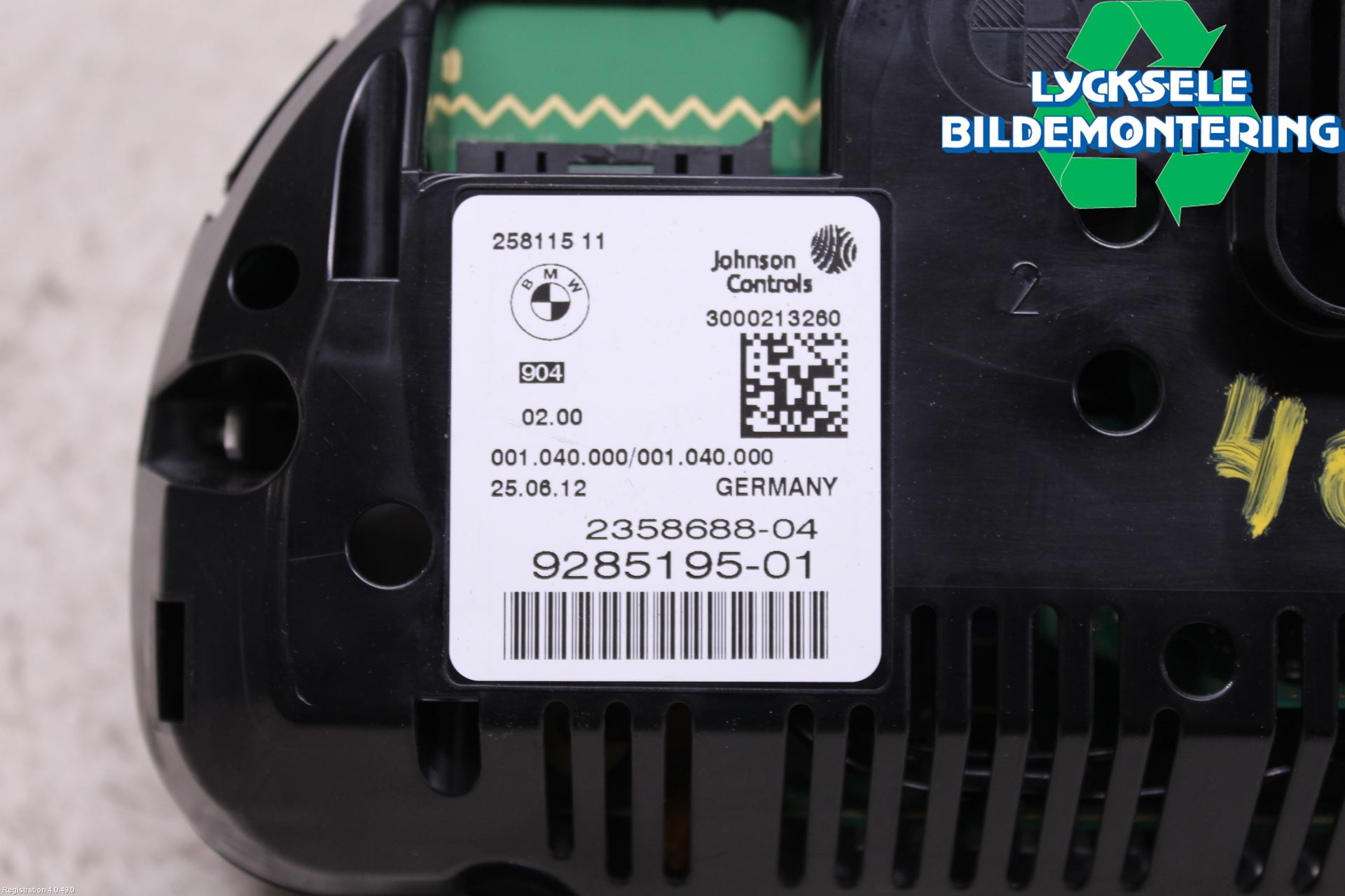 BMW 5 F10/F11/F18 09-17 Instrument Komb