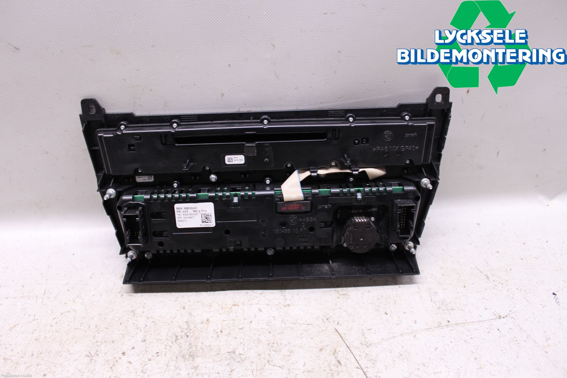 BMW 5 F10/F11/F18 09-17 Ac Styrenhet Ac Manöveren