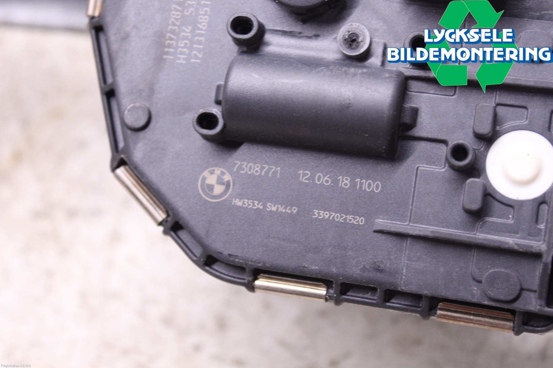 BMW 5 F10/F11/F18 09-17 Torkarmotor Vindruta