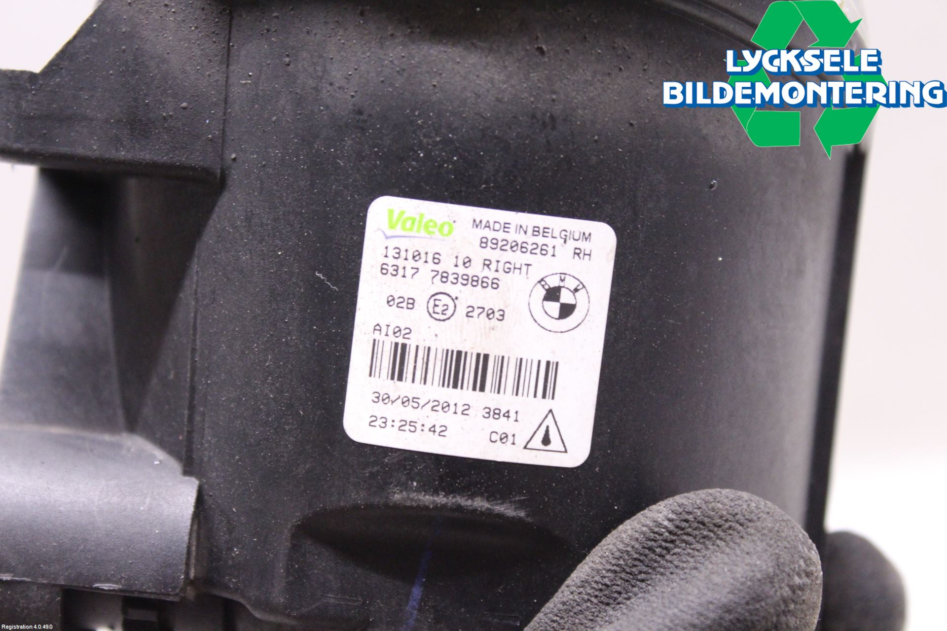 BMW 5 F10/F11/F18 09-17 Dimljus-Varselljus Fram