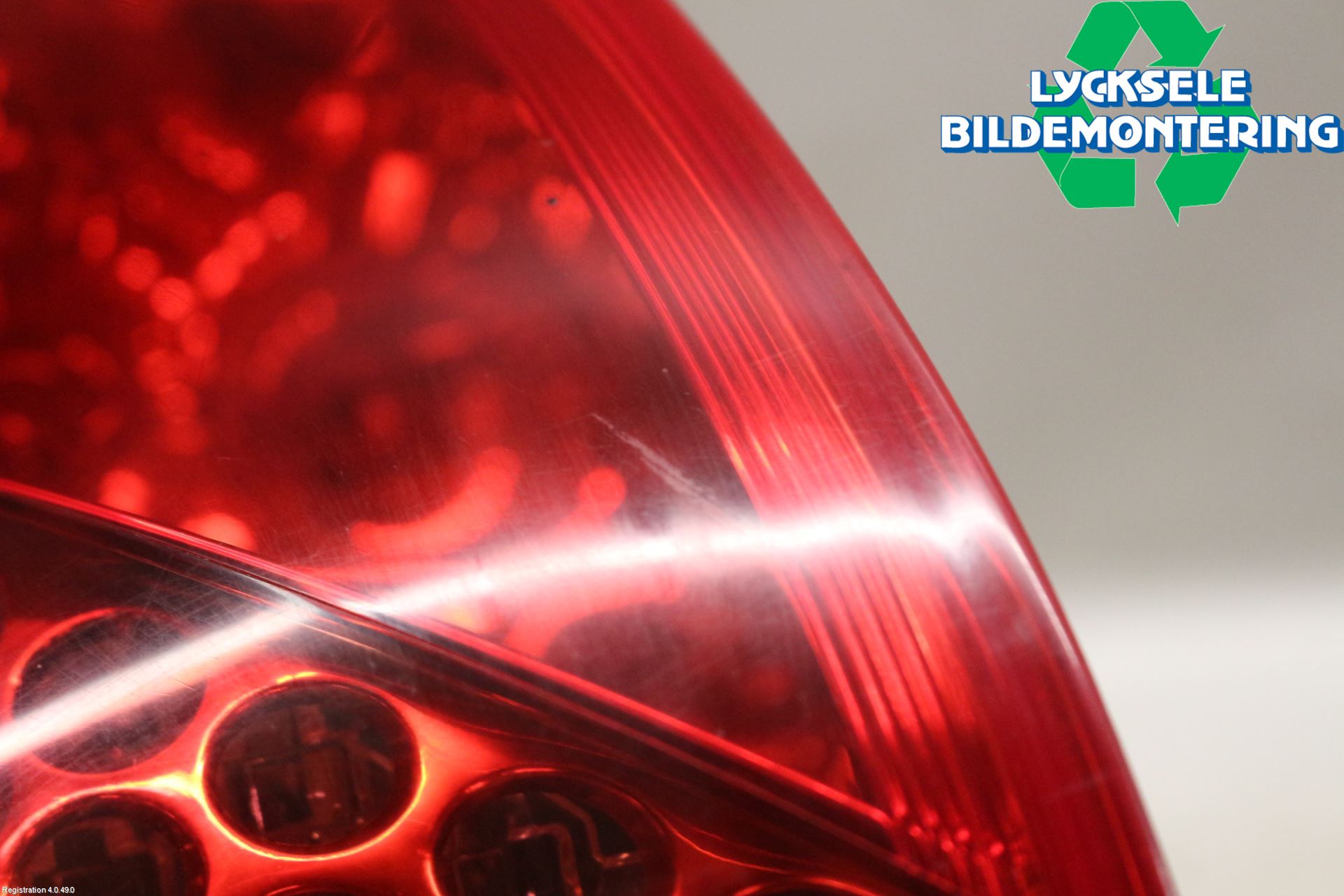 Peugeot 3008 09-16 Bakljus Vänster