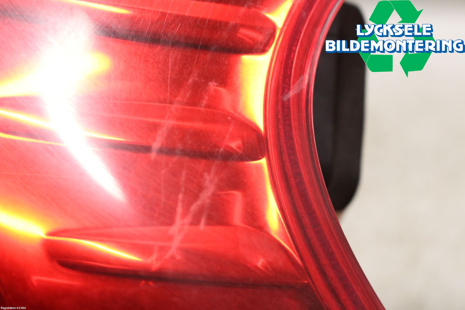 Peugeot 3008 09-16 Bakljus Höger