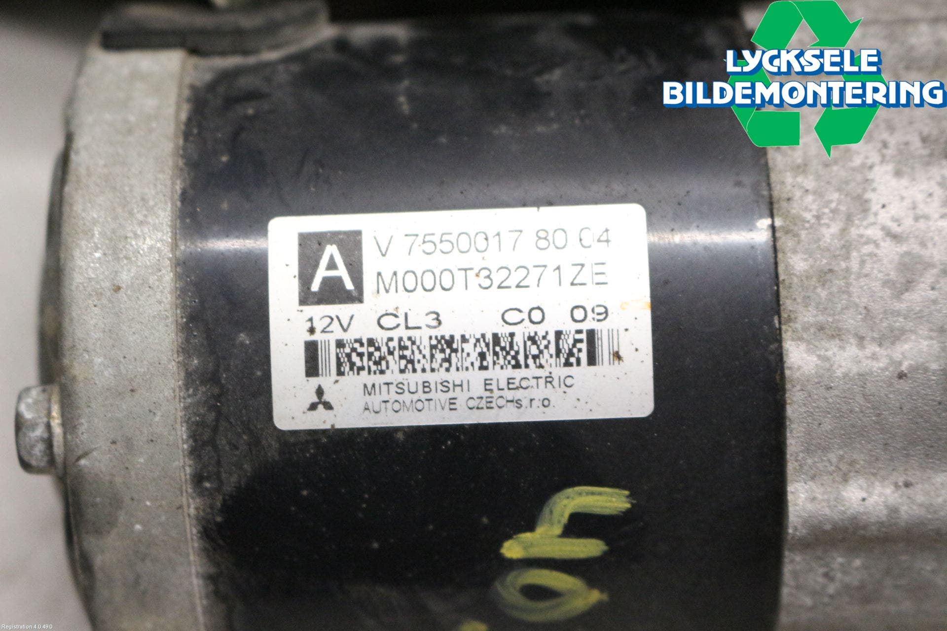 Peugeot 3008 09-16 Startmotor