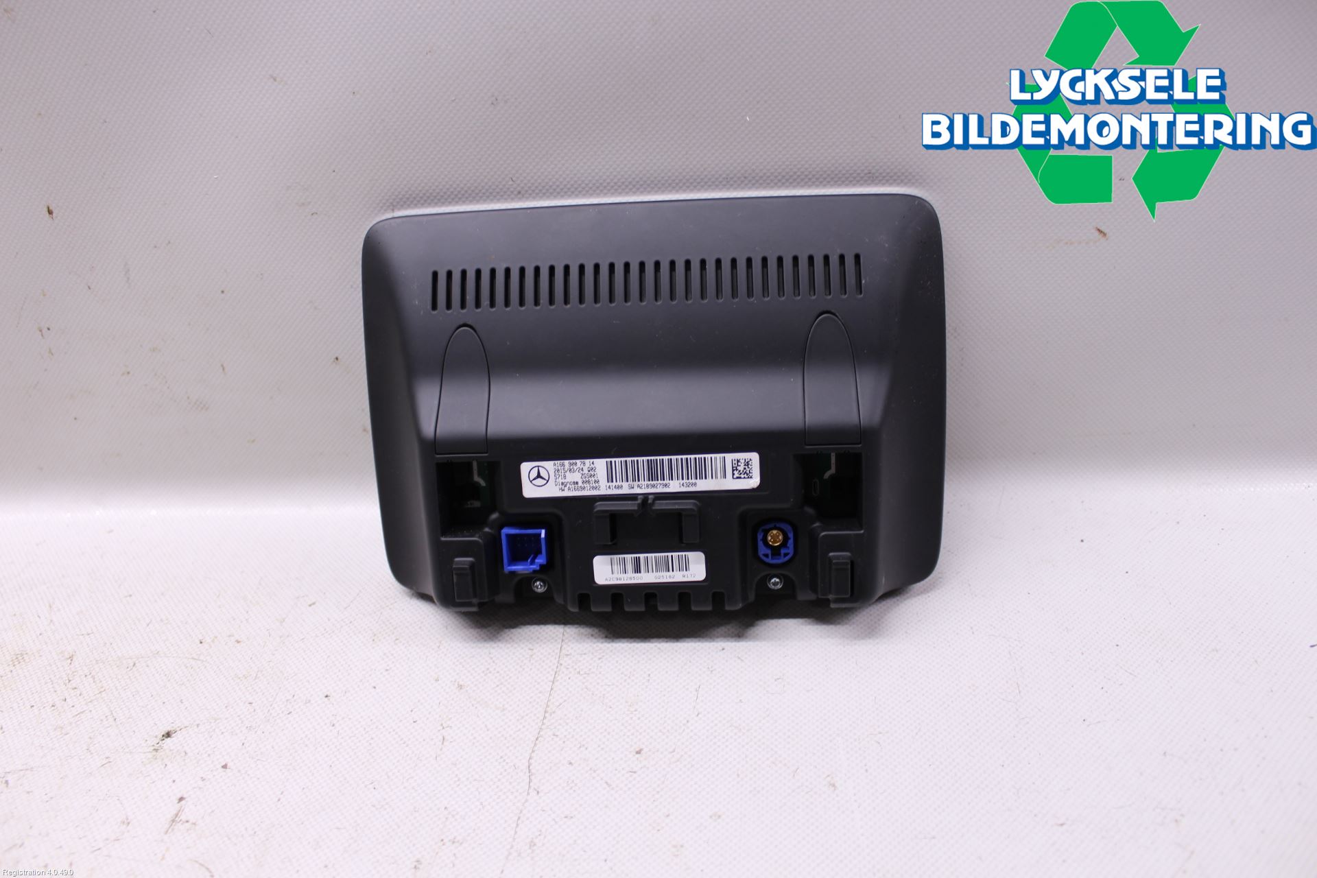 Mercedes-Benz MB B-KLASS (W246/W242) 12-19 Cd Radio - Multimediapanel