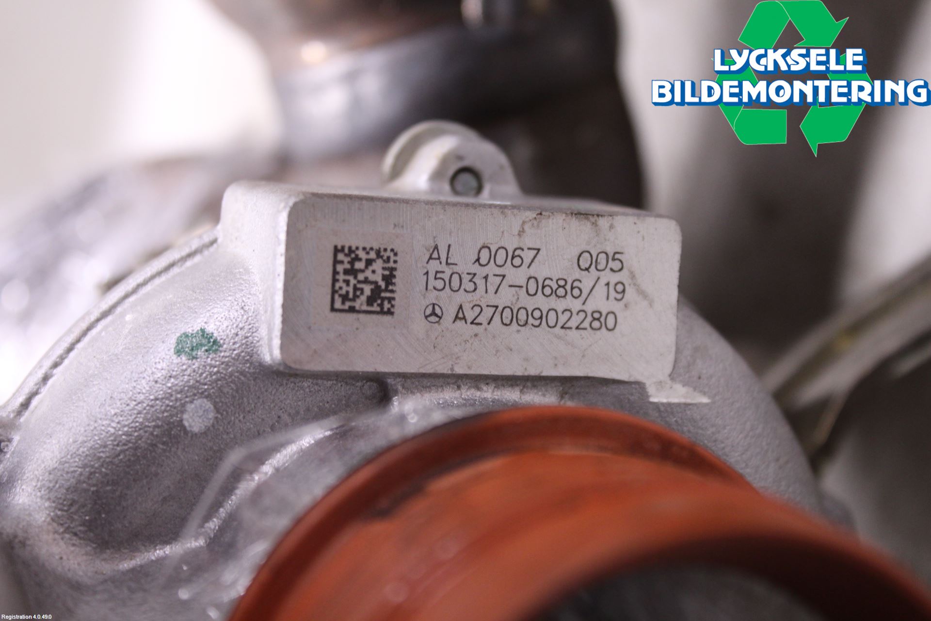 Mercedes-Benz MB B-KLASS (W246/W242) 12-19 Turboaggregat