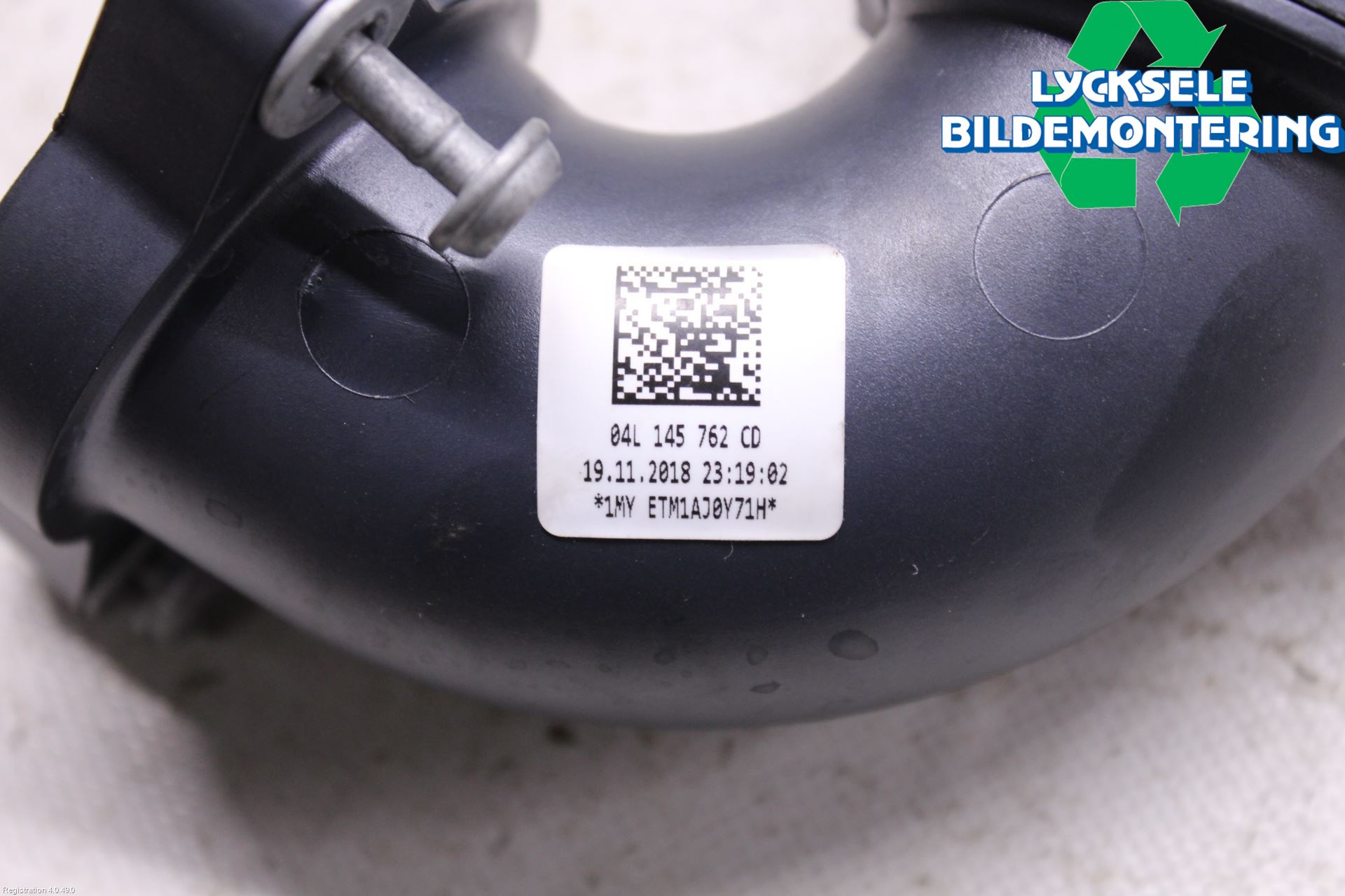 Volkswagen VW TIGUAN 16-24 Laddluft-Intercoolerrör