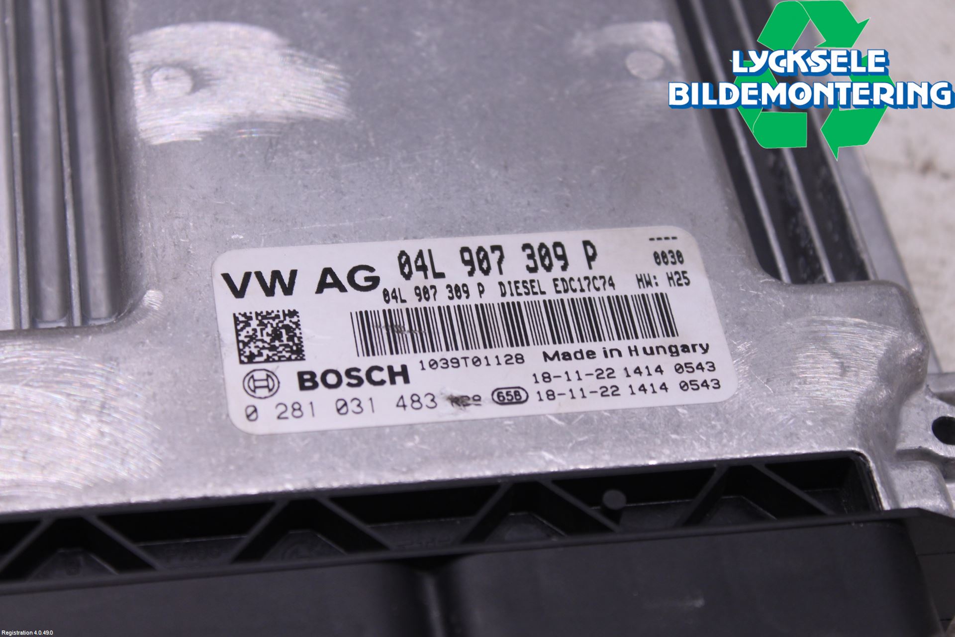 Volkswagen VW TIGUAN 16-24 Styrenhet Insprut Bensin