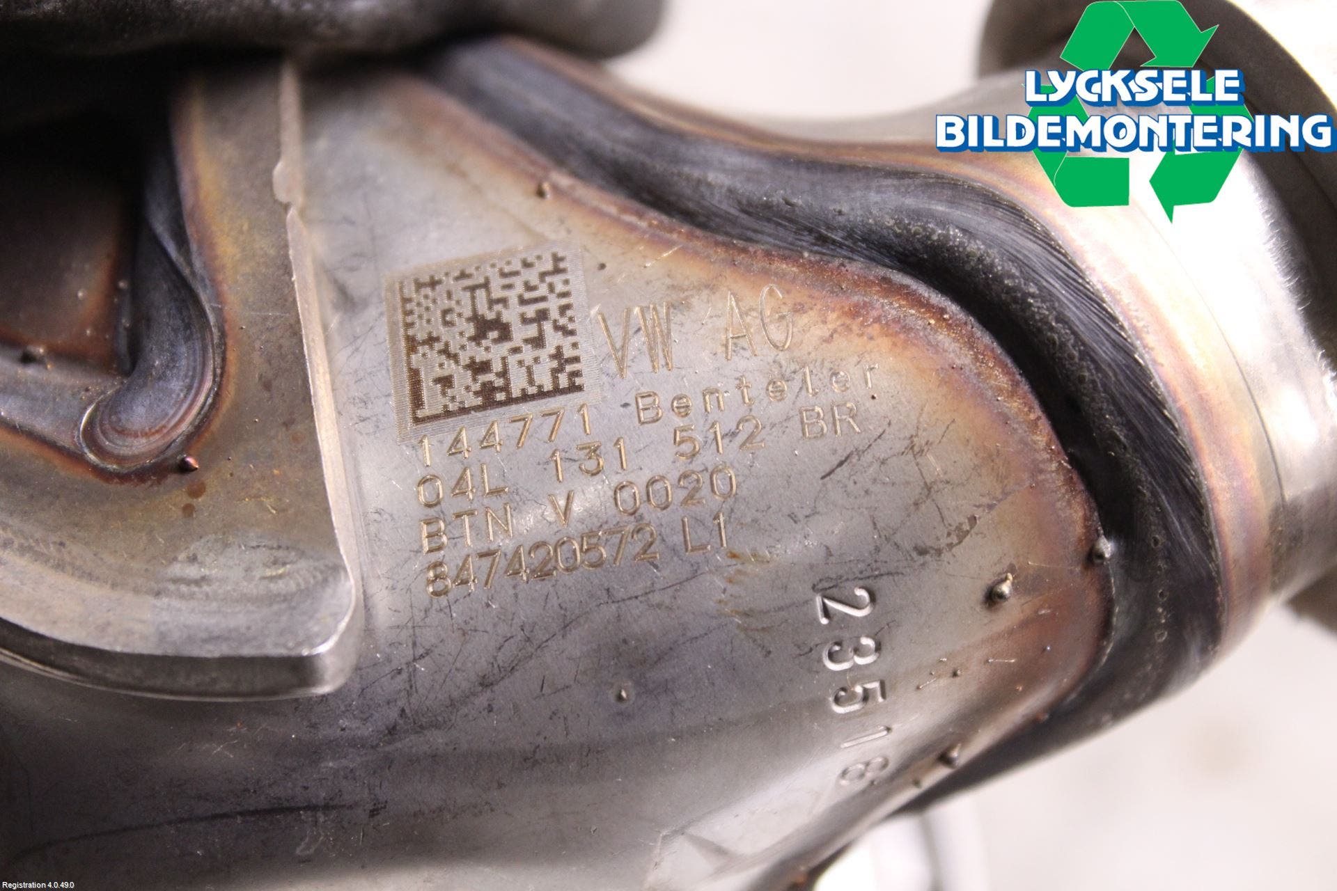 Volkswagen VW TIGUAN 16-24 Avgaskylare