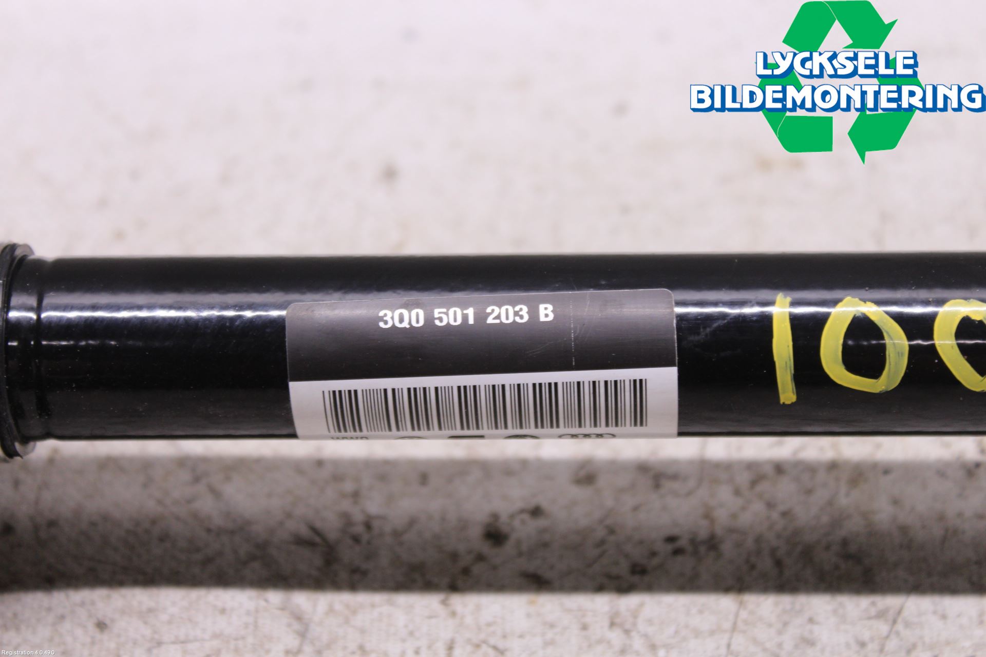 Volkswagen VW TIGUAN 16-24 Drivaxel Bak Vänster