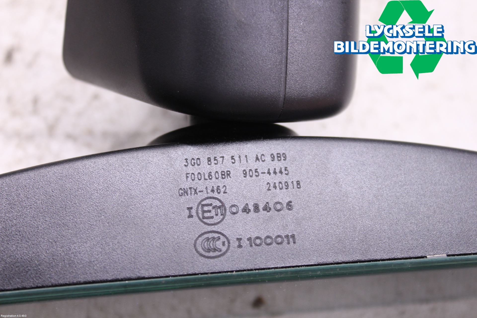 Volkswagen VW TIGUAN 16-24 Spegel Invändig El