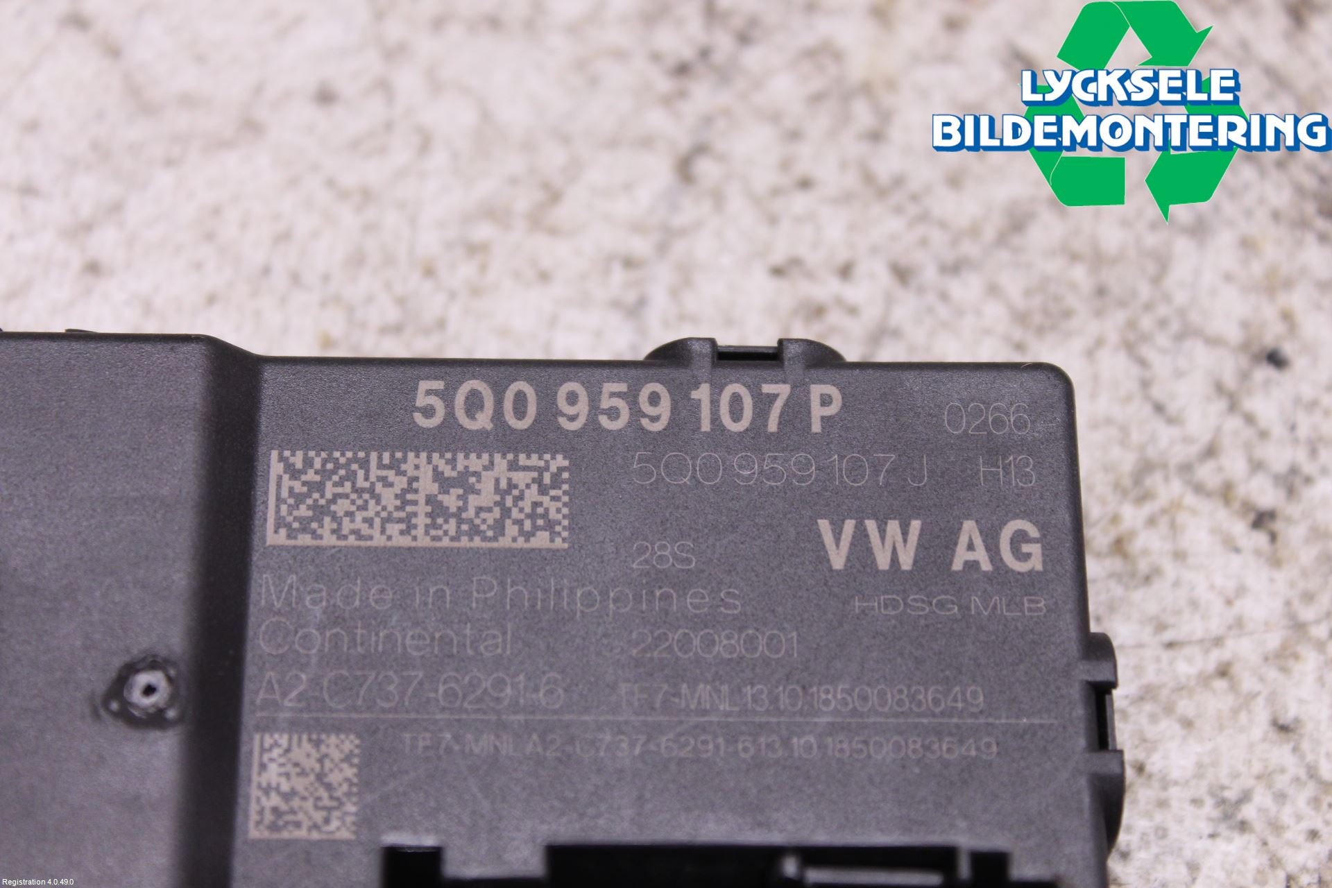 Volkswagen VW TIGUAN 16-24 Styrenhet Baklucka