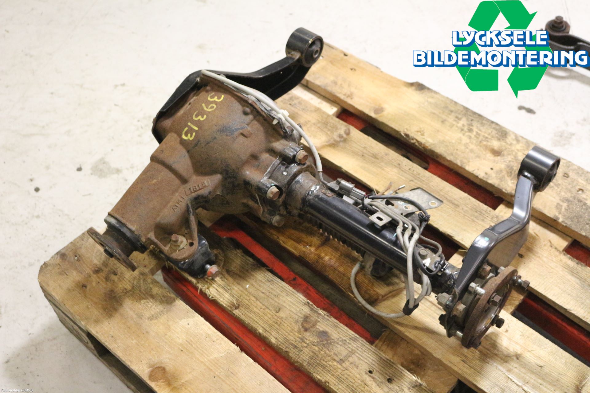 Mitsubishi L200 06-15 Framvagn Diffrential