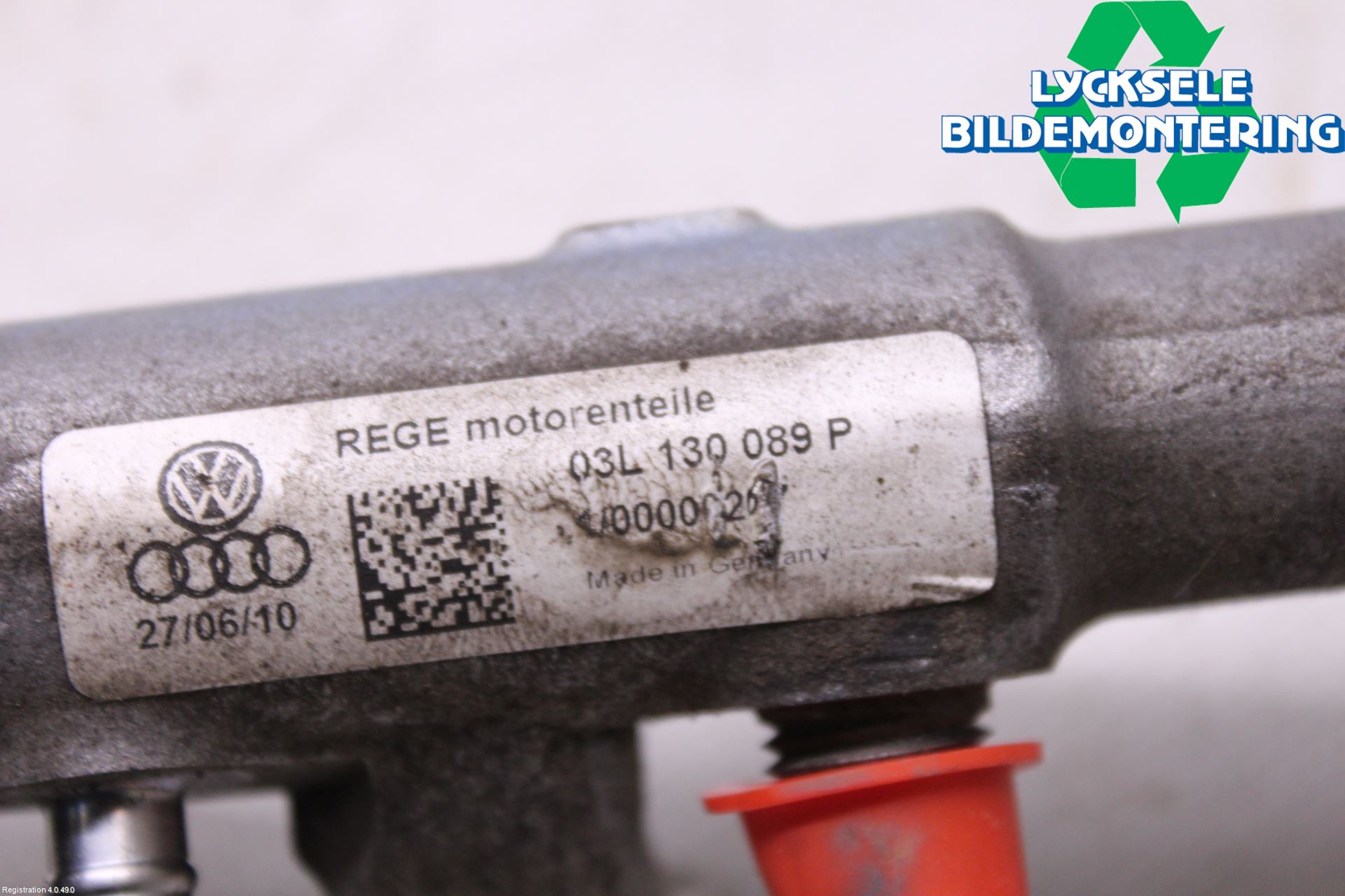 Skoda SUPERB 09-15 Inj. Fuelrail