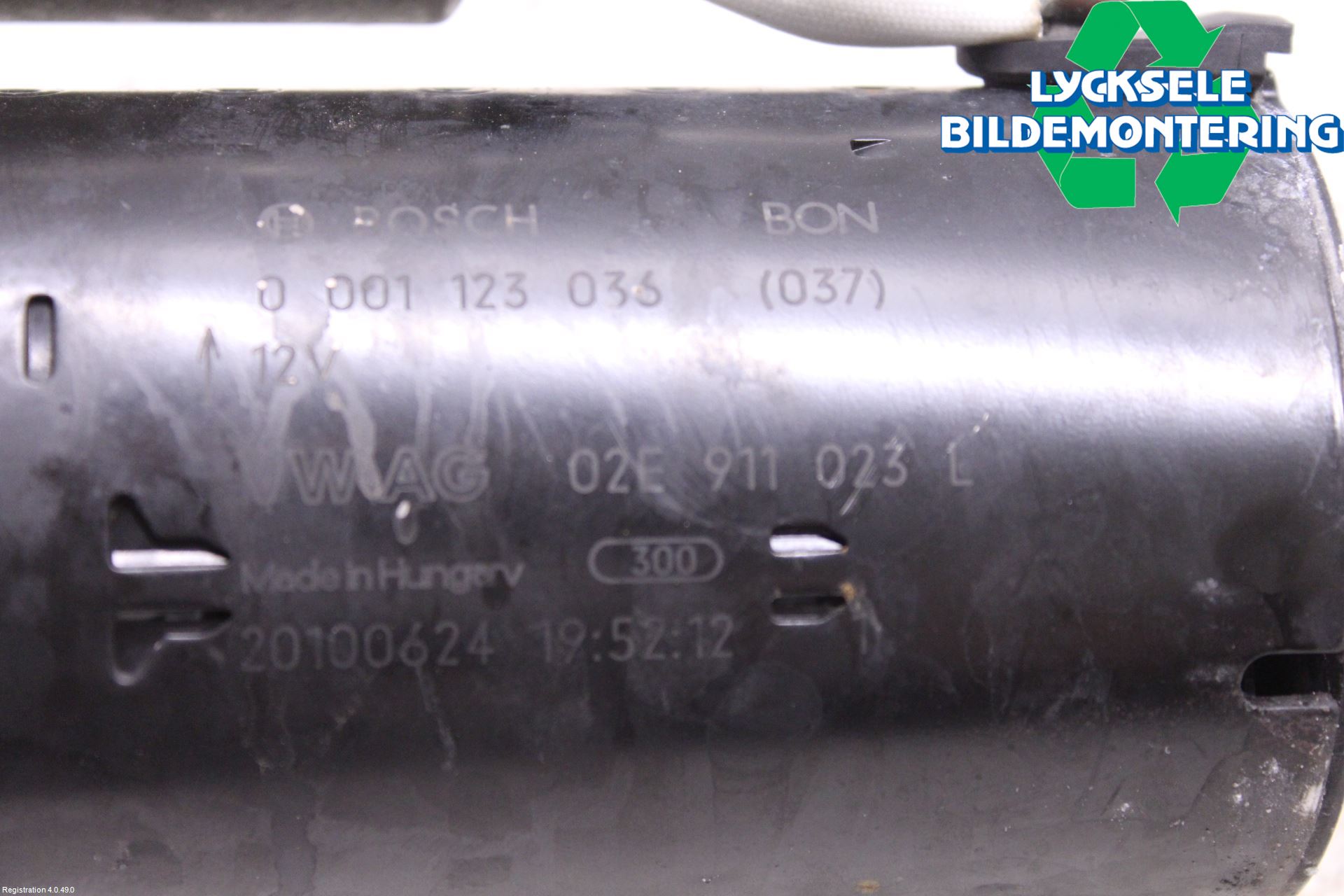 Skoda SUPERB 09-15 Startmotor Diesel