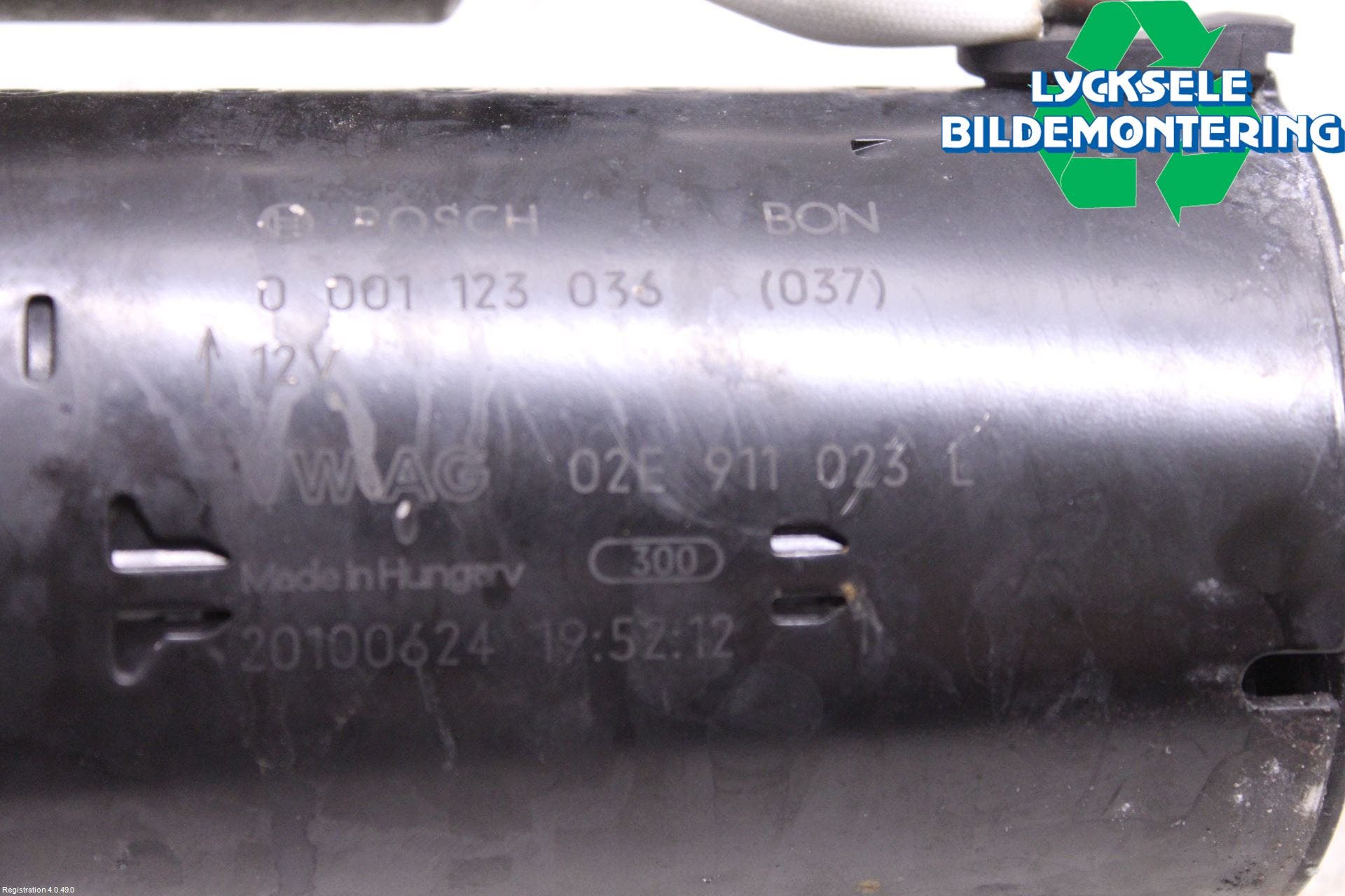 Skoda SUPERB 09-15 Startmotor Diesel