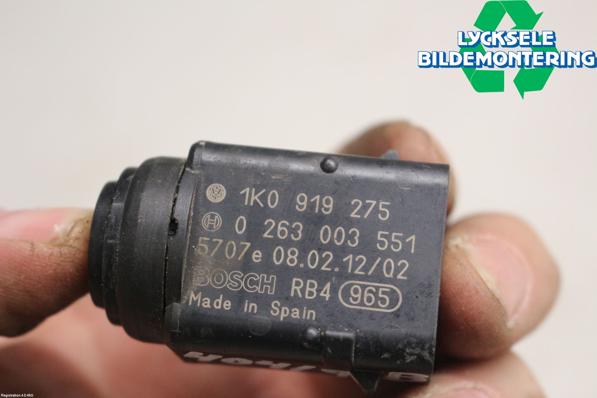Volkswagen VW TOUAREG 7L 03-10 Parkeringshjälp Backsensor