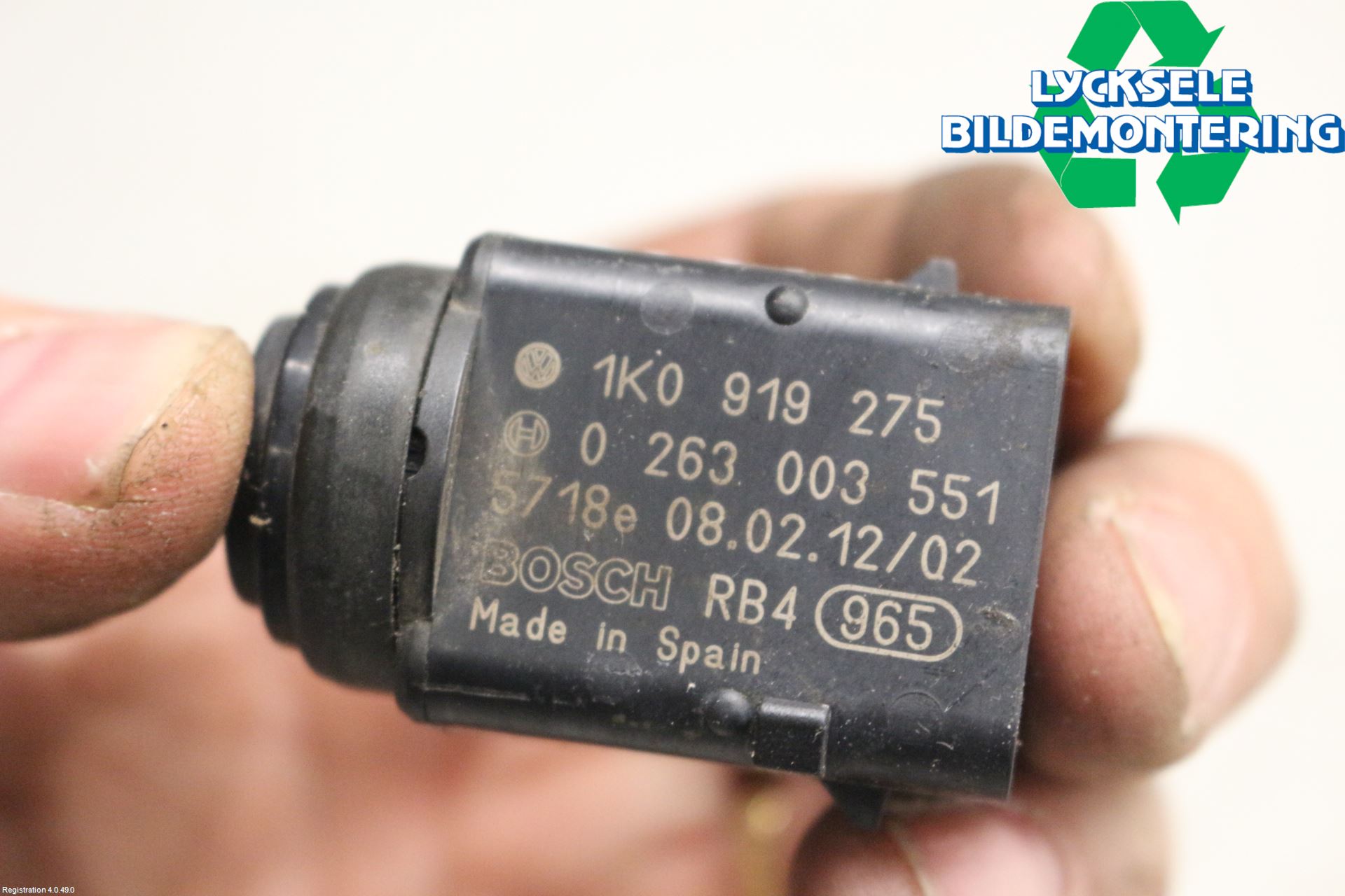 Volkswagen VW TOUAREG 7L 03-10 Parkeringshjälp Backsensor